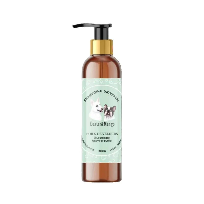 Shampoing naturel pour chien - Modèle POIL DE VELOURS