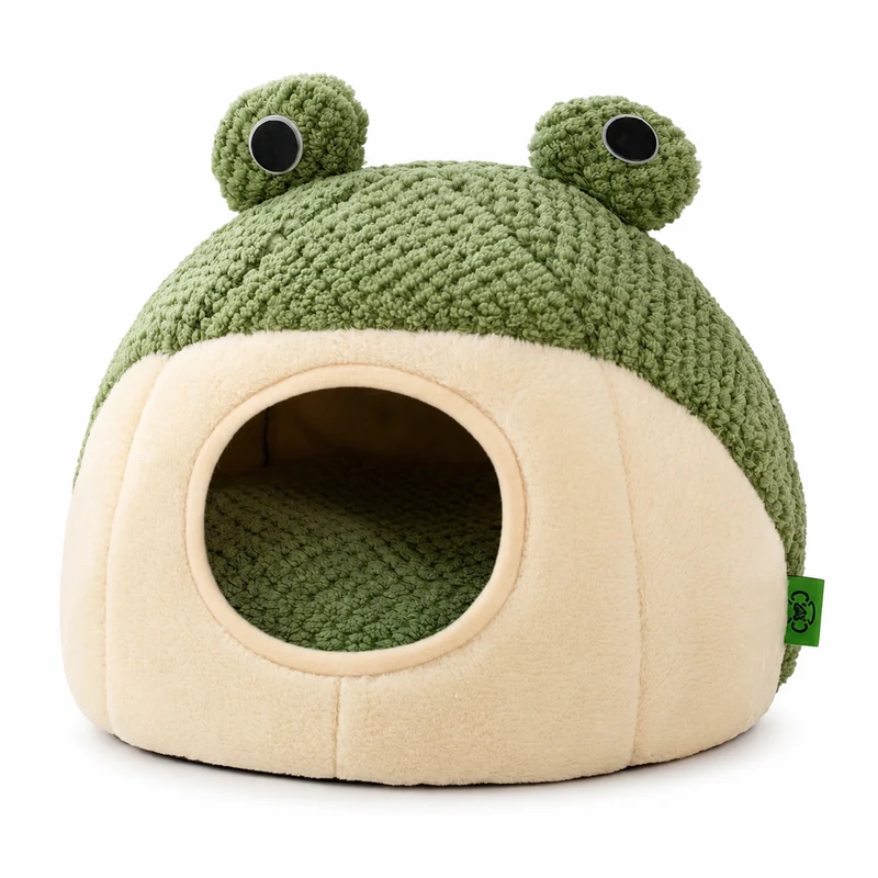 Niche pour Chat Forme de Grenouille