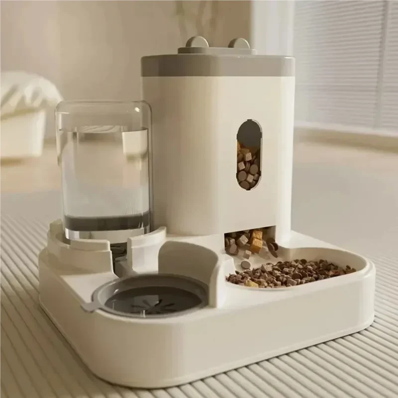 Distributeur automatique croquettes et eau pour chat "Petit Festin"