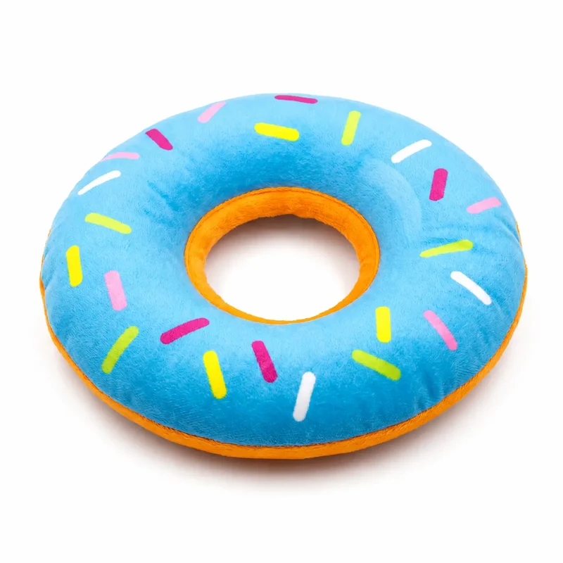 Collerette Gonflable Douce en Forme de Donut pour Chat