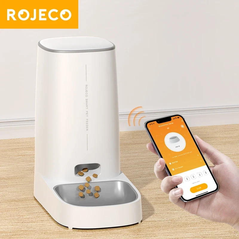 Distributeur automatique de croquettes pour chat "MiaouConnect"