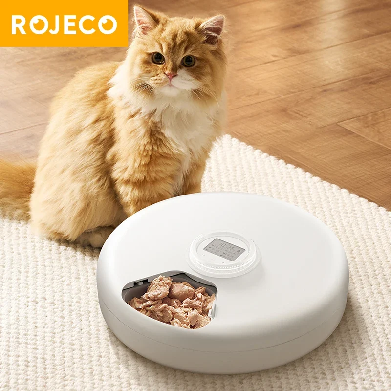 Distributeur automatique 6 repas "Miaou Fresh" – Spécial pâtée & alimentation variée