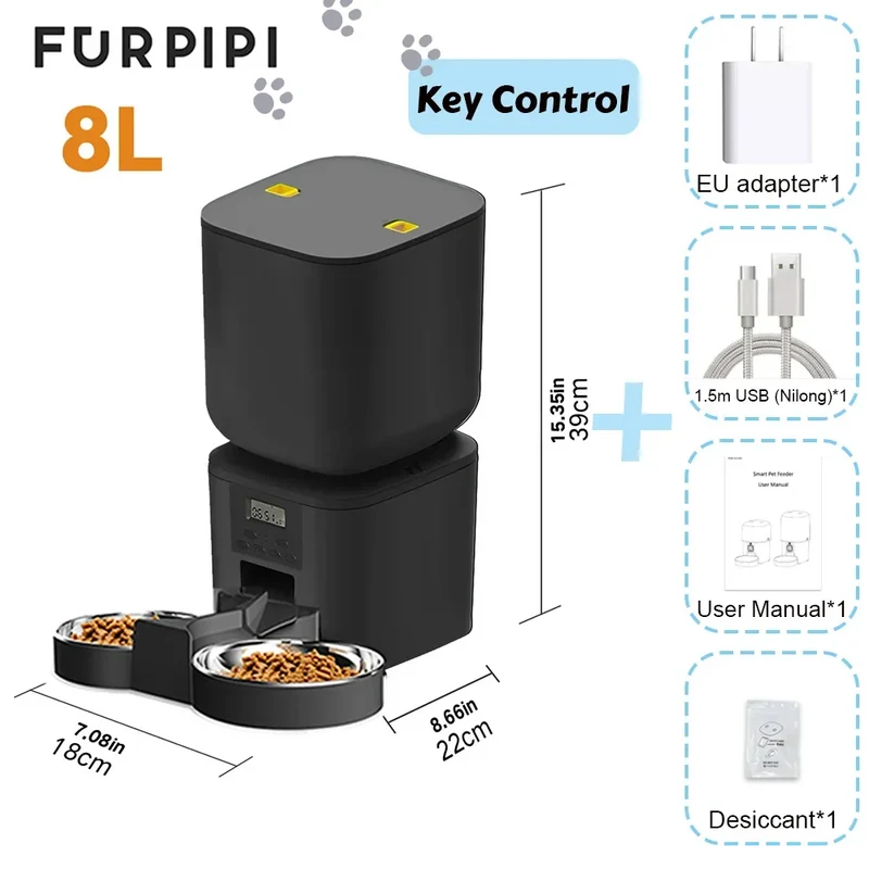 Distributeur automatique pour chat programmable "MiaouMax" – Modèle "Grande Sérénité"
