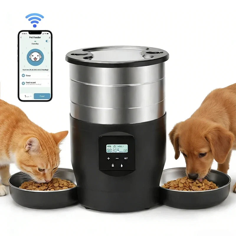 Distributeur automatique pour chat programmable "MiaouRythme" – Modèle "Repas Zen"