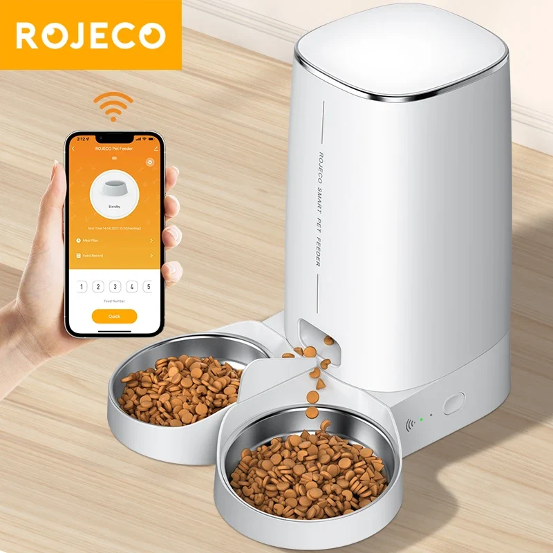 Distributeur automatique pour chat connecté "MiaouConnect" – Modèle "Routine Parfaite"