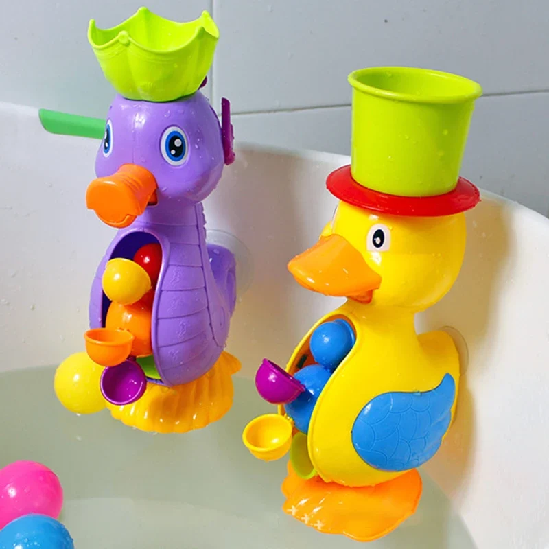 Jouet de bain bébé Evan™ | Caneton à Roue d'Eau