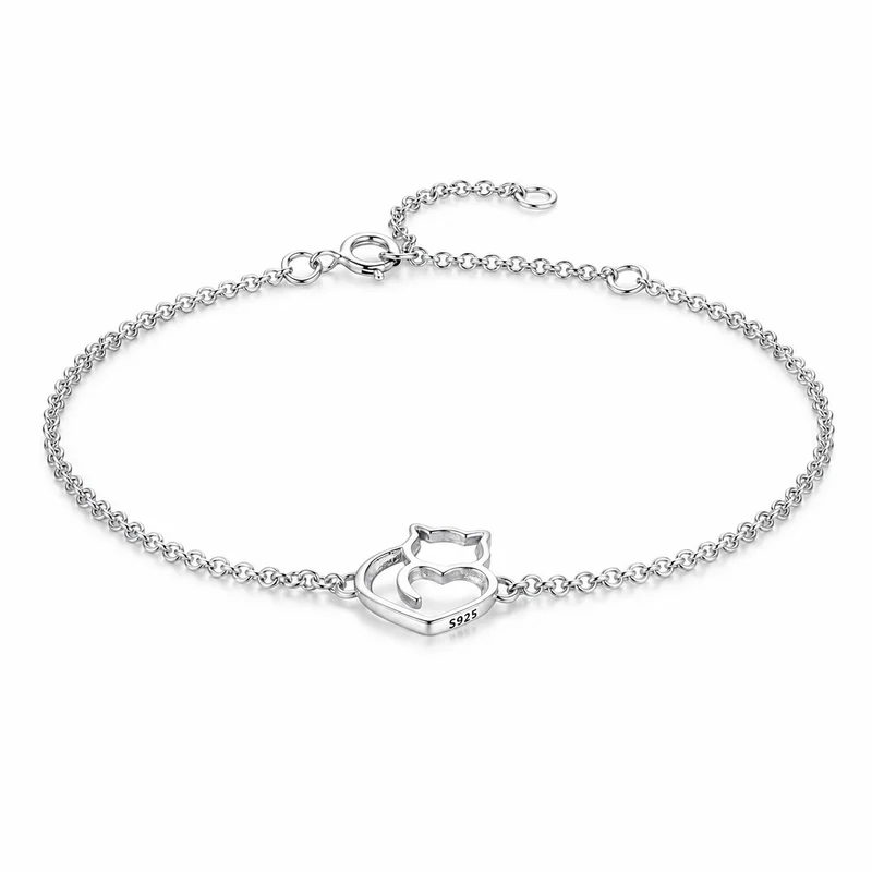Cadeau pour Fan de Chat Style Bracelet Ajustable