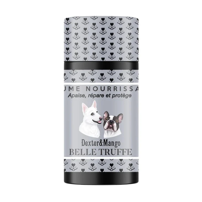 Baume hydratant et apaisant pour la truffe du chien - Modèle BELLE TRUFFE