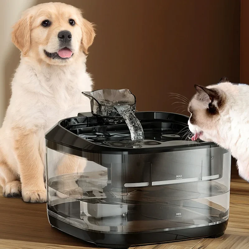 Fontaine à eau grande capacité "Miaou Flow XL" – 5L
