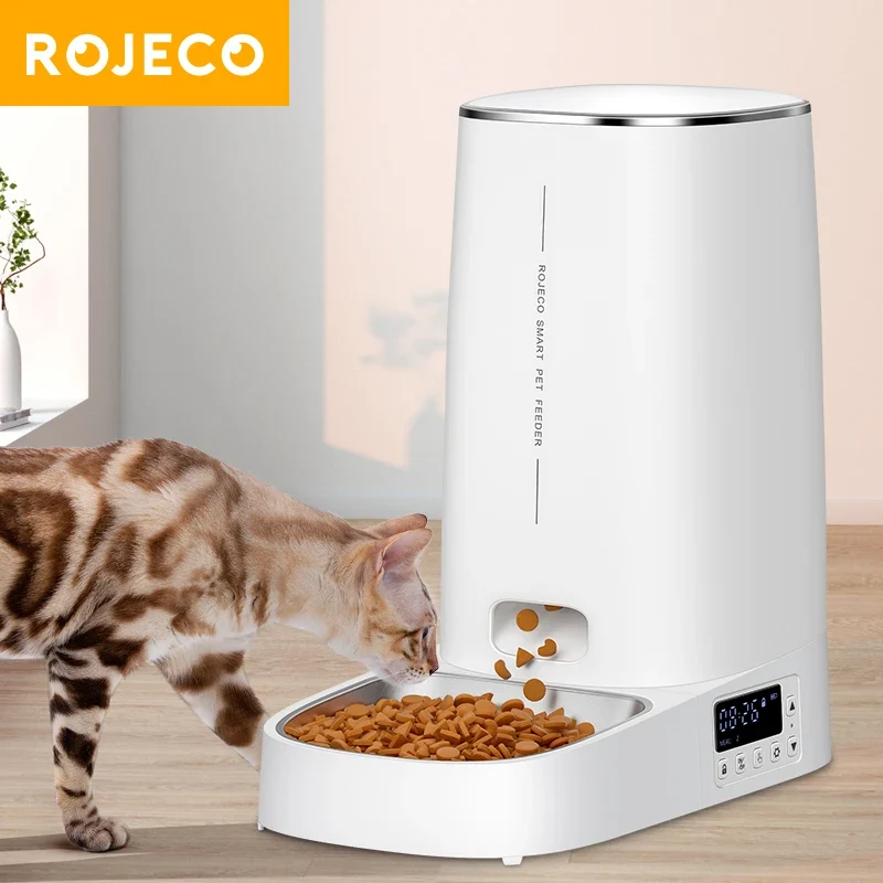 Distributeur automatique de croquettes chat 4L "NourryZen"