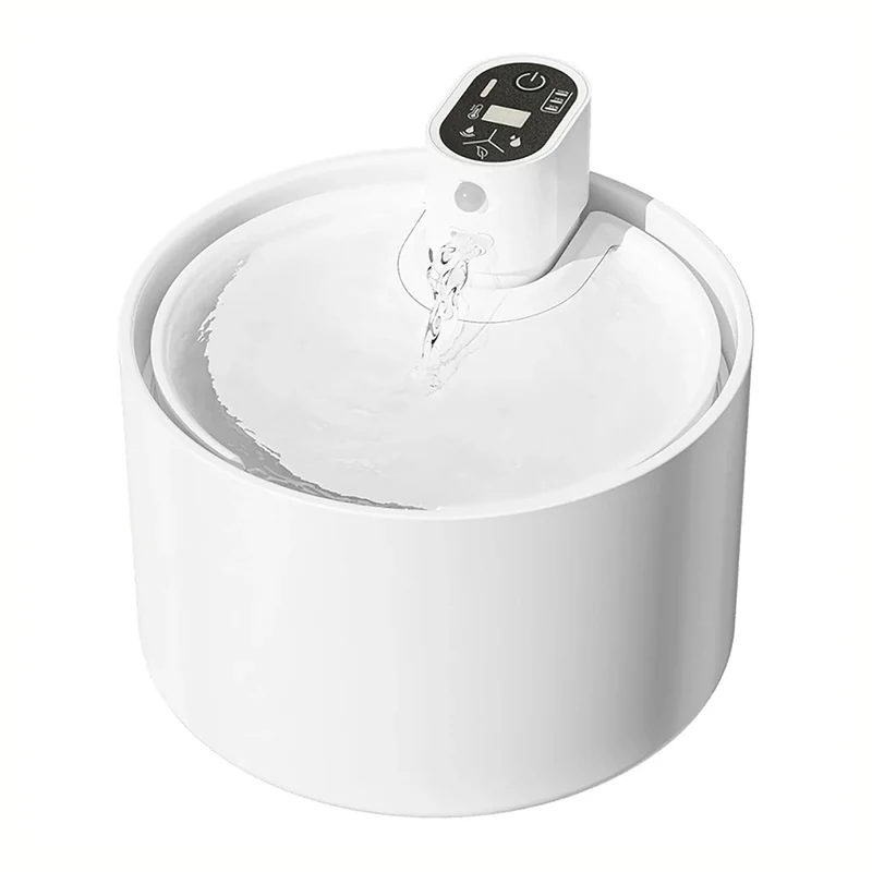 Fontaine à eau chat sans fil céramique 2,3L "NekoPure Sense"