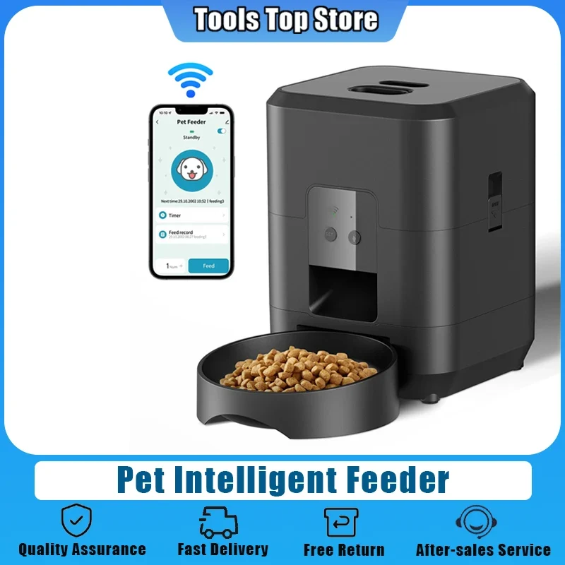 Distributeur automatique pour chat connecté "MiniMiaou" – Modèle "Repas Essentiel"