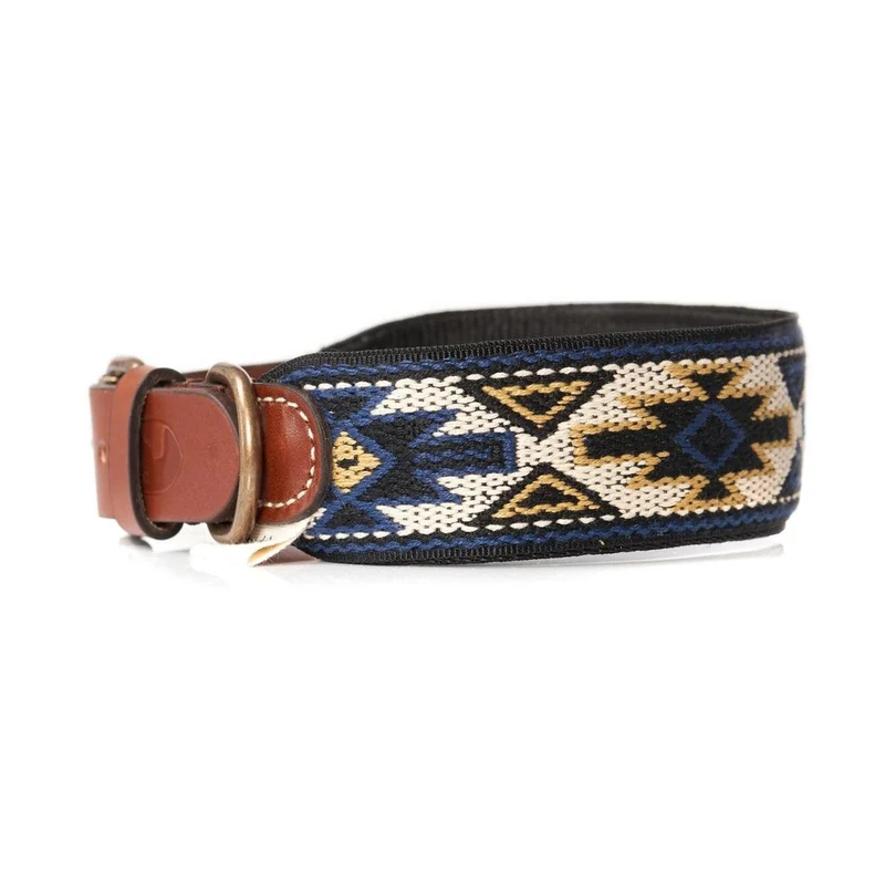 Ensemble collier/laisse pour chien ethnique - PEYOLT