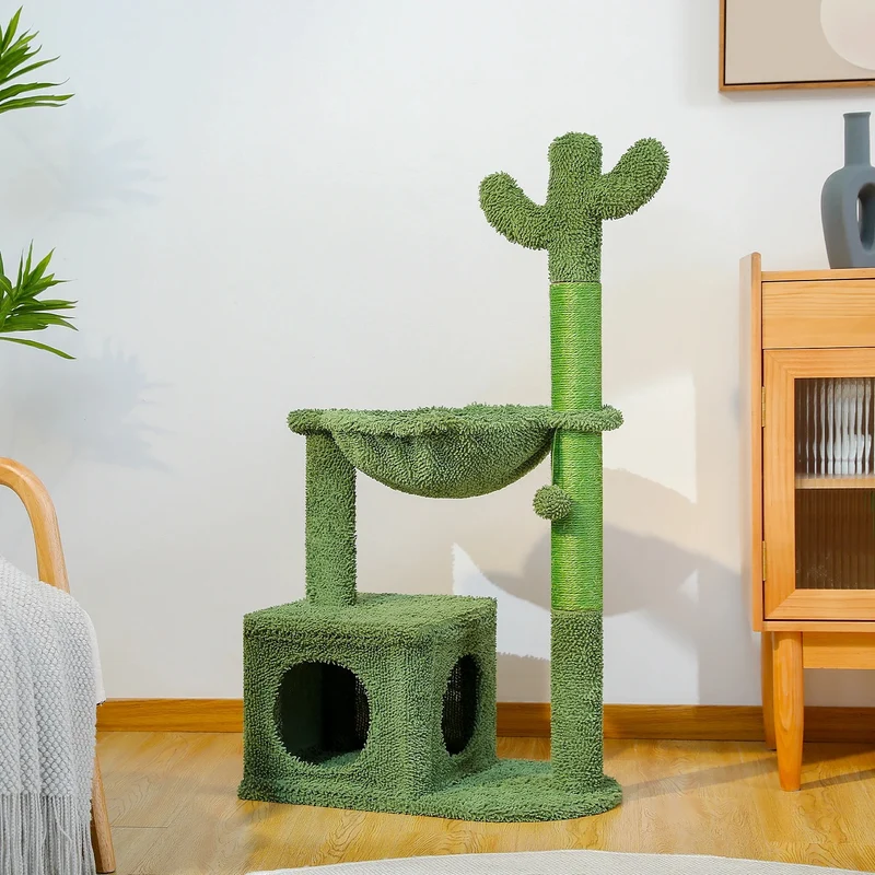 Arbre à Chat Confortable avec Hamac - Modèle "Kiki"