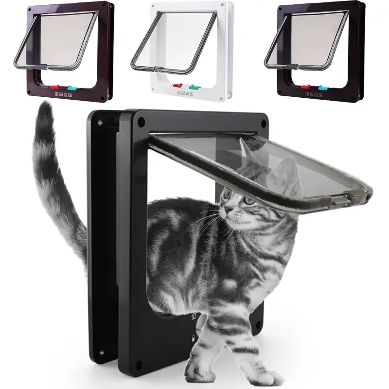 Chatière pour chat "Passage Douillet" – Porte à 4 positions sécurisées
