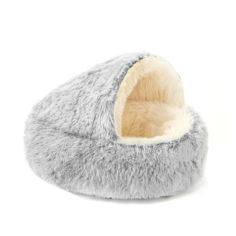 Panier apaisant pour chat – Cocon Douillet Anti-Stress (3 tailles disponibles)