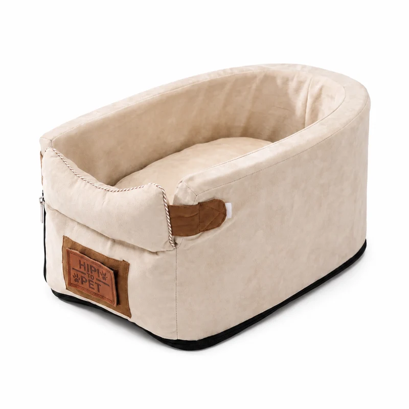 Lit de voiture pliable et confortable pour chat