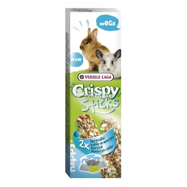 Versele Laga Crispy Sticks Mountain Valley for rabbits and chinchillas