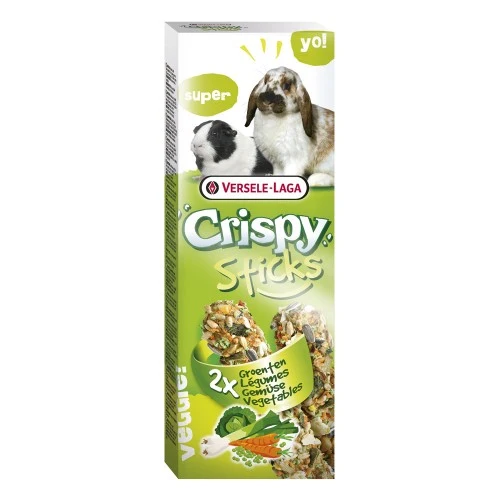 Versele Laga Crispy Sticks for rabbits and guinea pigs vegetable flavor