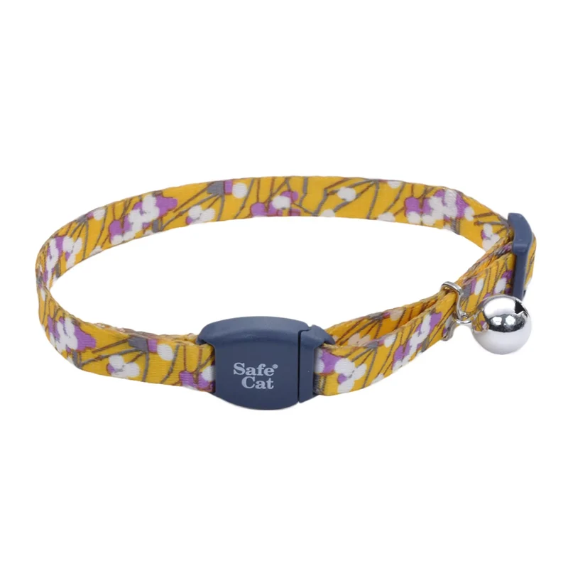 Collier Ajustable & Détachable avec Boucle Magnétique Safe Cat
