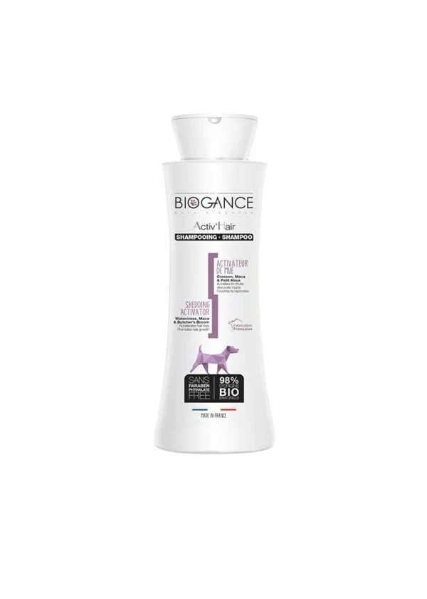 Biogance shampooing poils long pour chat et chien 250mL