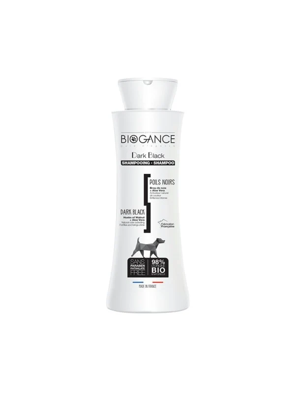 Biogance shampooing pelage noir pour chat et chien 250mL