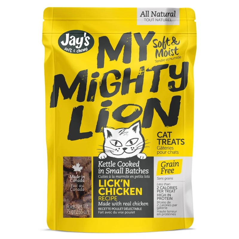 Jay's - Gâterie - My Mighty Lion - Poulet - 75g - Chat
