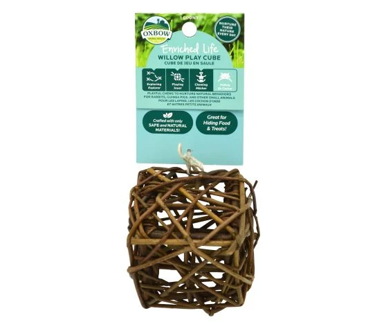 Oxbow - Enriched Life - Rongeurs - Cube de jeu en saule