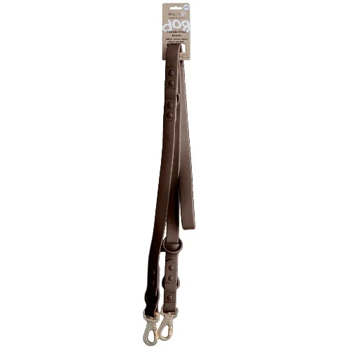 Dexypaws Laisse "Mains Libre" imperméable pour chien, Espresso 6 pieds