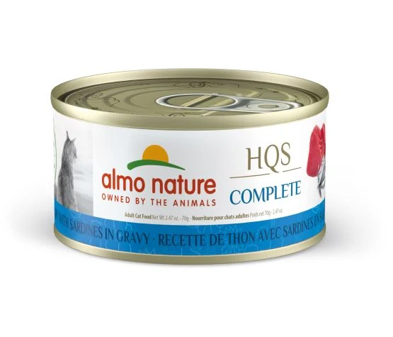 Almo Nature Complete HQS - Thon et sardine en sauce