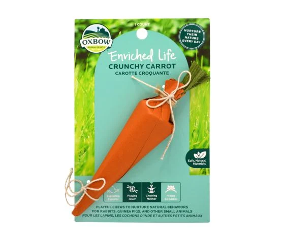 Oxbow - Enriched Life - Gâterie à Mâcher pour Rongeur - Carotte Croquante