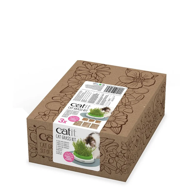 Catit - Senses 2.0 - Ensemble de Sémences - Jardinière - Chat