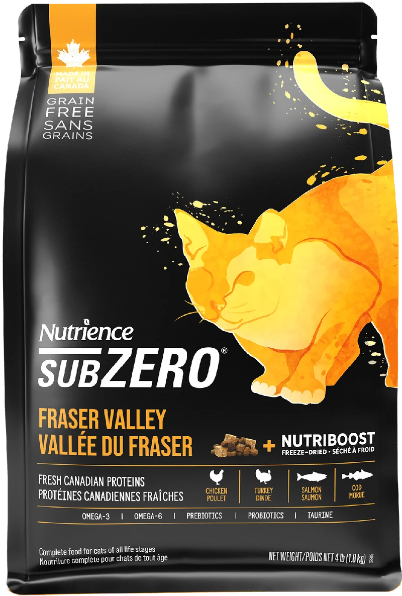 Nutrience - SubZero - Vallée du Fraser - Chat