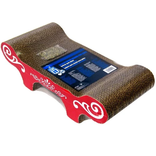 Griffoir Catit Style avec herbe à chat, banc, motif Urban, 50,8 cm (29 po)