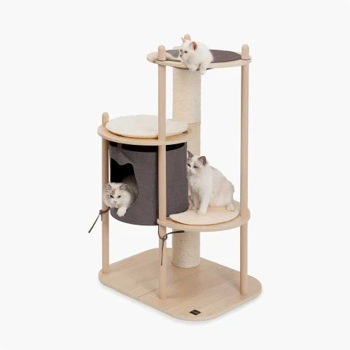 Arbre à chat Catit Vesper - Moyen - 72 x 57,5 x 124,5 cm (28,3 x 22,6 x 49 po)