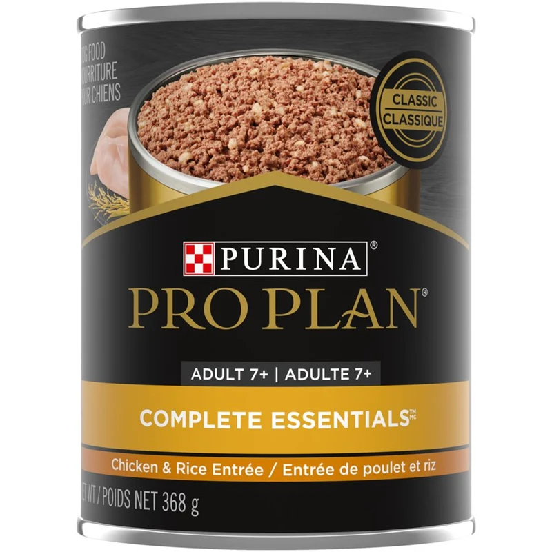 Conserve au Poulet & Riz pour Chiens 7 ans et Plus