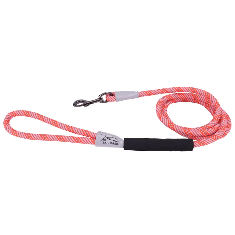 Laisse en Corde Tressée Réflechissante 6' K9 Explorer