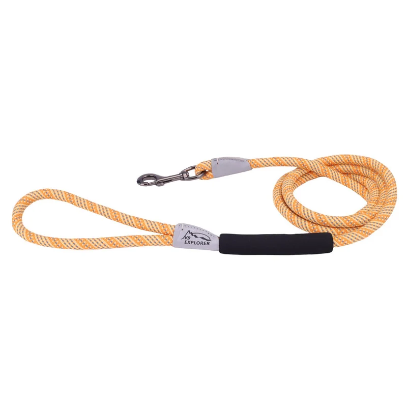 Laisse en Corde Tressée Réflechissante 6' K9 Explorer