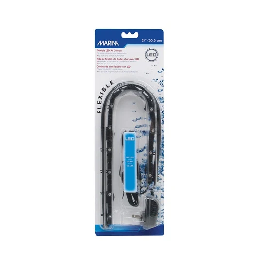 Marina Flexible LED Air Curtain - 53.34 cm, 12 Blue LED lamps