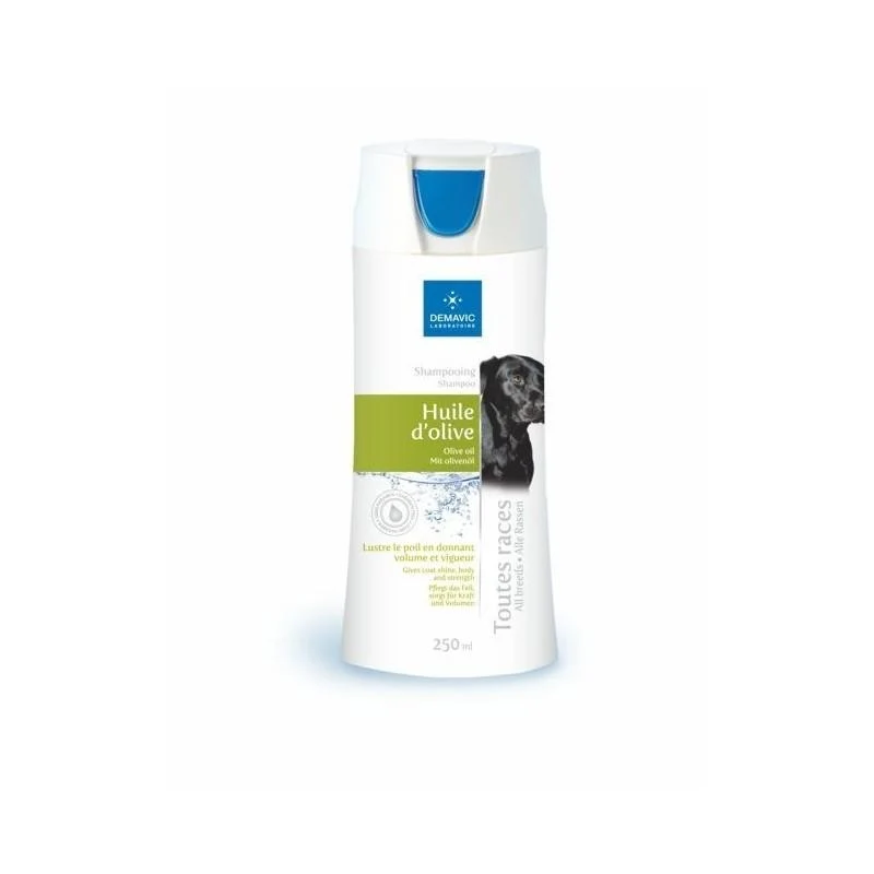 Demavic shampooing pour chien à l'huile d'olive 250mL