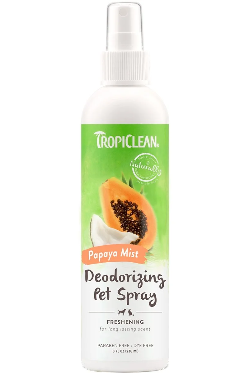 Tropiclean Désodorisant - Bruine de papaye 236mL