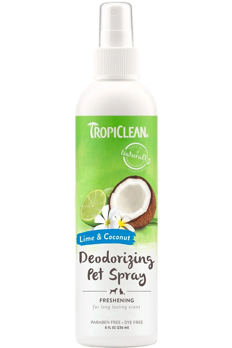 Tropiclean Désodorisant - Lime et noix de coco 236mL