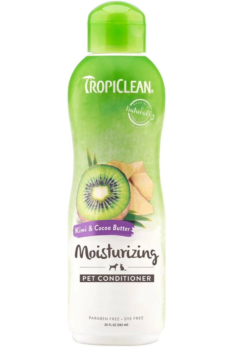 Tropiclean Revitalisant pour animaux - Kiwi et beurre de cacao 592mL