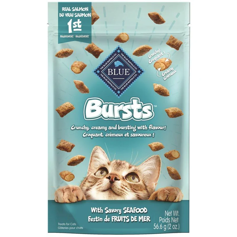 BLUE « Bursts » Gâteries pour Chats Saveur de Fruits de Mer