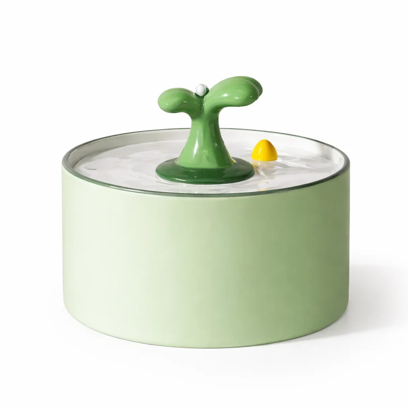 Fontaine à eau pour chat céramique 1 L / 1,5 L USB