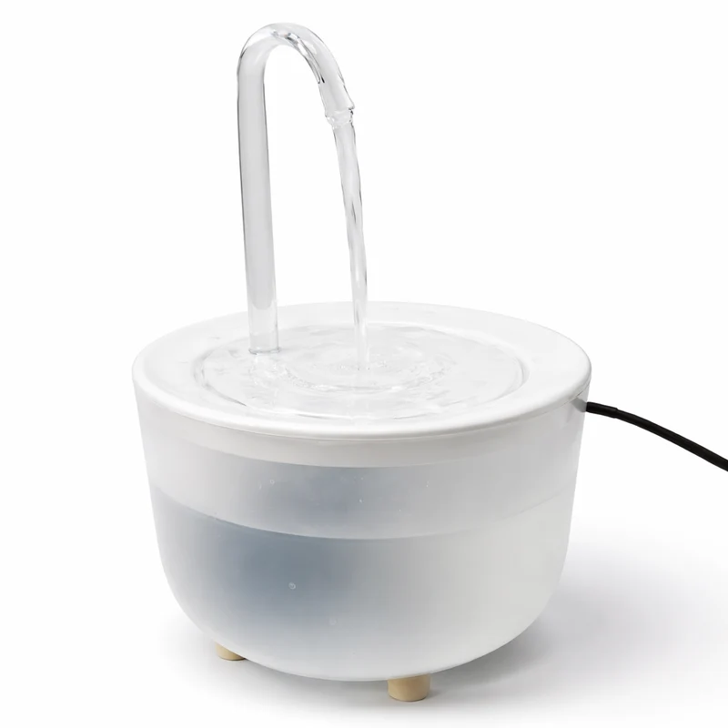 Fontaine à eau pour chat 1,2 L plastique