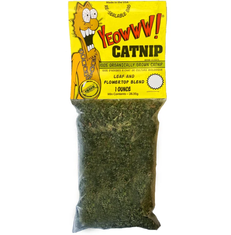 Ducky World Jouet D'herbe à Chat - Sachet D'herbe à Chat 1 oz