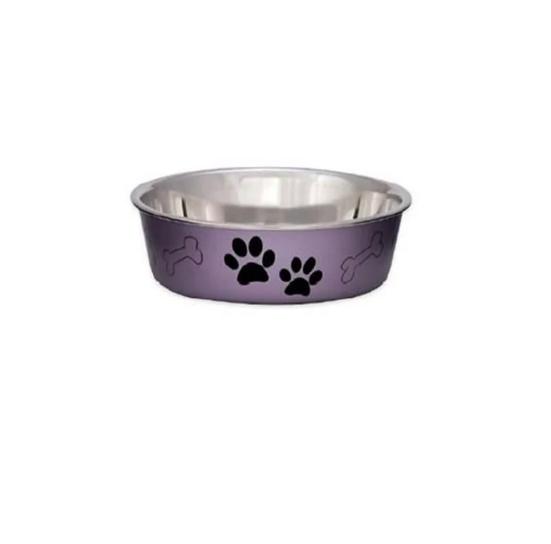 Loving Pets Bella, Bol Mauve Métallique