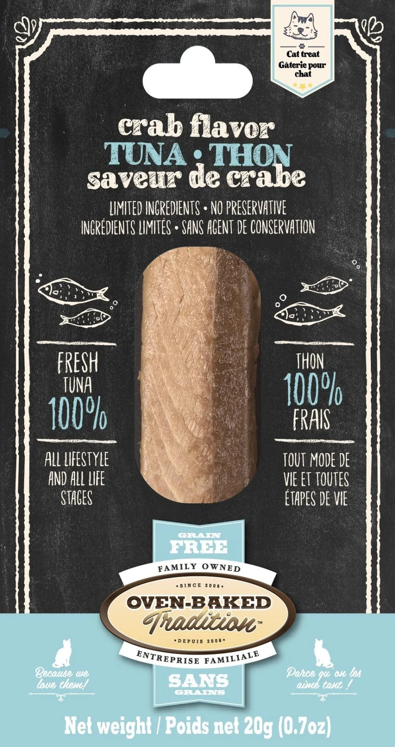 Oven-Baked Tradition Filet saveur de thon & crabe - 20 gr