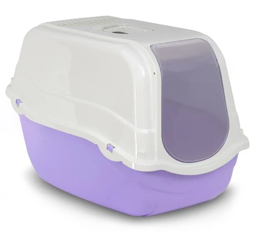 Bergamo Bac à litière avec dôme Roméo, Lilas